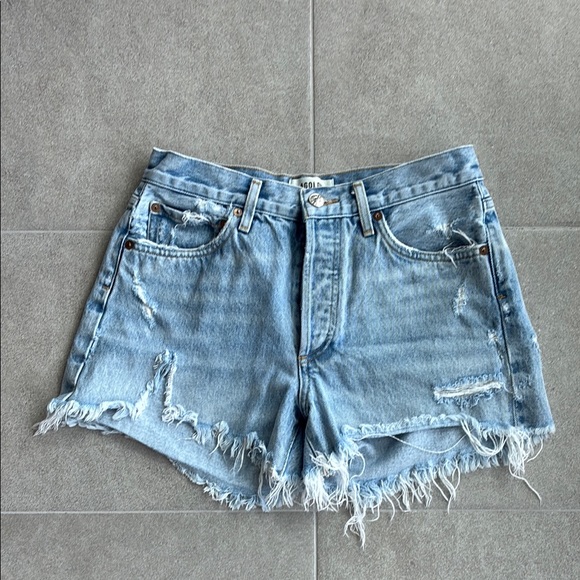 AGOLDE Parker Vintage Cut Off Short Swampmeet 26 - Picture 1 of 8
